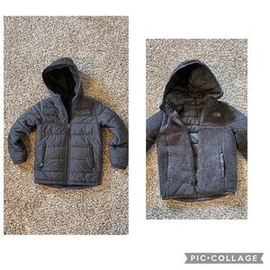 Authentic The North Face reversible boy jacket